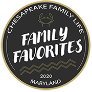 Chesapeak Family Life, Family Favorites, 2020 Maryland badge